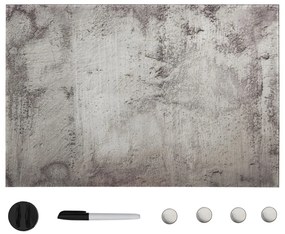 vidaXL Πίνακας Επιτοίχιος Μαγνητικός 60 x 40 εκ. Γυάλινος