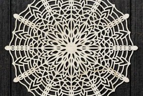Intra απο ξύλο plywood 3mm-4mm πάχος – Διακόσμηση τοίχου Mandala Cut Laser Δίασταση  40x30 cm INTRAFABR-47879872