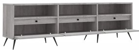 vidaXL Έπιπλο Τηλεόρασης Γκρι Sonoma 150x30x44,5 εκ. από Επεξεργ. Ξύλο