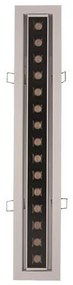 ΣΠΟΤ ΧΩΝΕΥΤΟ ΓΡΑΜΜΙΚΟ LED ΜΟΝΟ 12W 4000K ΛΕΥΚΟ/ ΜΑΥΡΟ PRO 145-55092