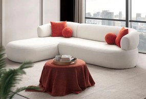 Corner Sofa Roma Left - White White