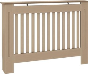 vidaXL Καπάκι Καλοριφέρ 2 pcs Καφέ 112 x 19 x 81,5 cm