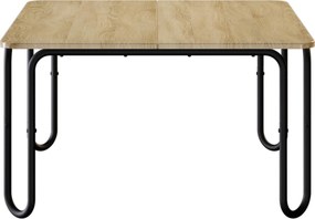 vidaXL Τραπεζάκι σαλονιού Sonoma Δρυς 100 x 100 x 45 cm