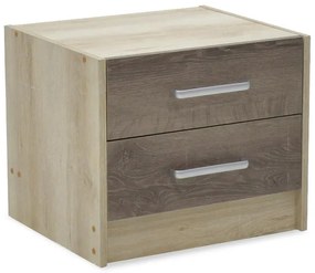 Σετ Κρεβατοκάμαρας Olympus Castillo Toro με Κρεβάτι 120x200εκ Σετ 2τεμ 128x221x84 εκ.