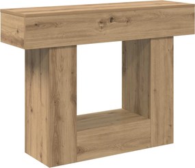 vidaXL Τεχνίτικη Δρυς 101 x 30 x 74 εκ