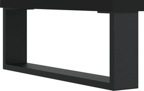 vidaXL Δισκοθήκη Μαύρη 85 x 38 x 48 εκ. από Επεξεργασμένο Ξύλο