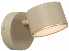 Φωτιστικό Επίτοιχο Lucide 44217-08-41 GIAN Τοπέ (Taupe) 2700 K