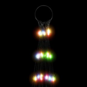 vidaXL Χριστουγεννιάτικο δέντρο LED 3000 LED Πολύχρωμα LED 800 εκ.