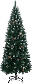 vidaXL Χριστουγεννιάτικο Δέντρο Τεχνητό Αρθρωτό με 300 LED 240 εκ.