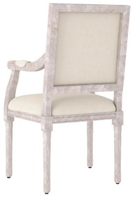 vidaXL Πολυθρόνα Μπεζ 54 x 59 x 99 εκ. Λινή