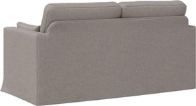 vidaXL Καναπές 140cm Taupe Μέταλλο