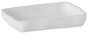 Σαπουνοθήκη Irregular AH-BA74071 13x9x2cm White Andrea House Polyresin