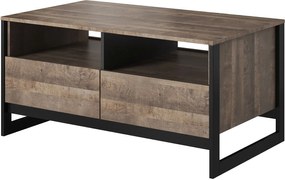 Lh-homefurniture Τραπεζάκι Arden: Sand gragne+matera 108,6x53x61,4cm ARD-40