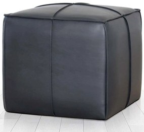 Πουφ Ottowel 209FLF1449 52x52x44cm Black