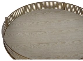 Τραπεζάκι Καφέ DKD Home Decor Μέταλλο 80 x 80 x 38 cm