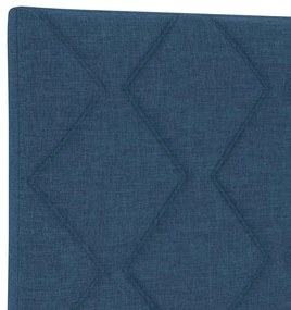vidaXL Υφασμάτινο Κεφαλάρι Geometric με κεφαλάρι Μπλε 100 cm ύφασμα