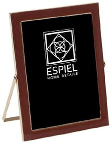 Κορνίζα FAM613 10x15cm Pink-Gold Espiel Metal