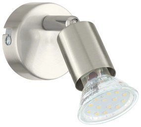Φωτιστικό Σποτ Eglo 92595 BUZZ-LED Νίκελ ματ (Nickel Mat- Satin) 3000K