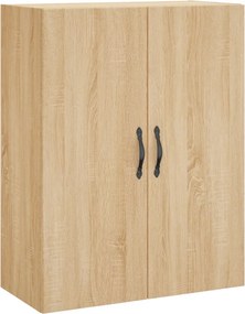 vidaXL Ντουλάπι Sonoma δρυς 69,5 x 34 x 180 εκ. από Επεξεργασμένο Ξύλο