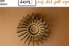 Intra απο ξύλο plywood 3mm-4mm πάχος Κηροπήγιο Αστέρι φαναριού για Δίασταση 15x15 cm INTRAFABR-111616836