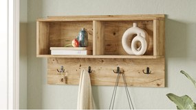 Κρεμάστρα Εισόδου ArteLibre DALSTON Πεύκο Μοριοσανίδα 92x18.8x51cm