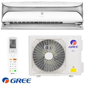 Κλιματιστικό Inverter Gree Soyal II GWH18AKCXF-K6DNA1A, 18000 BTU, 37 m2, A++, Wi-Fi, R-32, Λευκό/γκρι