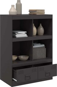 vidaXL Ντουλάπι Μαύρο 67x39x95 εκ. από Ατσάλι