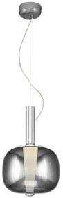 Φωτιστικό Οροφής 414LRC1946 28x120cm Led 4W 3000K Chrome Opviq