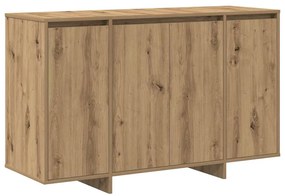 vidaXL Πλαϊνό γραφείο artisan δρυς 120 x 41 x 75 εκ.