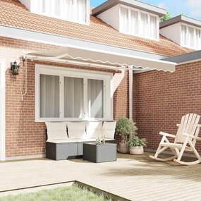 vidaXL Σκηνίτσα Αναδιπλούμενη Μπεζ 300 x 200 cm ύφασμα