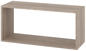Ράφι Τοίχου POLKA-1 Σταχτί 80x28x36.6