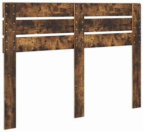 vidaXL Κεφαλάρι Καπνιστό Δρύς 150 cm Επεξεργασμένο ξύλο