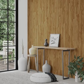 vidaXL Πάνελ Τοίχου Ξύλινη Εμφάνιση Καφέ 2,06 μ² από PVC