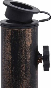 vidaXL Βάση Ομπρέλας Μπρονζέ 12 κ. 49 εκ. από Χυτοσίδηρο