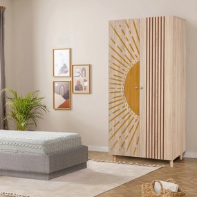 Διφυλλη Ντουλαπα Σονομα LIDYA 48x120x189