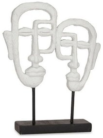 Διακοσμητική Φιγούρα Gift Decor Λευκό Πρόσωπο 27 x 32,5 x 10,5 cm