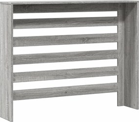 vidaXL Καπάκι Καλοριφέρ Γκρι Sonoma 104 x 20 x 82 cm
