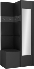 Έπιπλο υποδοχής Orion XXV-Ανθρακί - Μαύρο