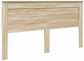 vidaXL Κεφαλάρι με κεφαλάρι Δρύς Sonoma 180 cm Επεξεργασμένο ξύλο