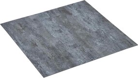 vidaXL Πλάκες Δαπέδου 55 pcs Γκρι 5,11 τ.μ. PVC
