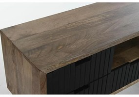 Τηλεόραση DKD Home Decor Μέταλλο Ξύλο από Μάνγκο (125 x 40 x 55 cm)
