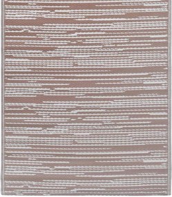 vidaXL Χαλί εξωτερικού χώρου ARAKIL καφέ 120x180 cm PP