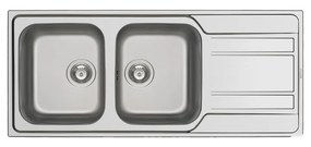 Pyramis Zeda Extra Νεροχύτης 116X50 Inox 107153600 (107153600)