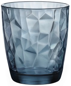 Ποτήρι Κρασιού Γυάλινο Diamond Μπλε Bormioli Rocco 300ml BR00127703
