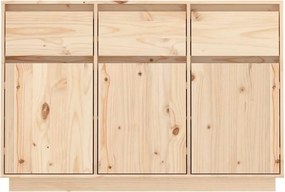 vidaXL Μπουφές 111 x 36 x 75 εκ. από Μασίφ Ξύλο Πεύκου