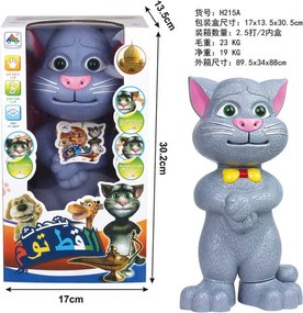 Ηλεκτρονικός Γάτος που μιλάει - Talking Tom - H215A - 233456