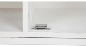 Τηλεόραση DKD Home Decor Χρυσό Μέταλλο Λευκό Ξύλο από Μάνγκο 120 x 40 x 60 cm