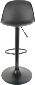 ΚΑΡΈΚΛΕΣ &amp; ΠΟΛΥΘΡΌΝΕΣ ISAK BLACK BAR STOOL HD6215