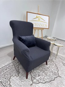 Stewehome Κάλυμμα πολυθρόνας από βελούδο για μονή πολυθρόνα πλενόμενο 60x80 cm