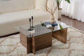 Coffee Table Vetrino - Walnut Walnut